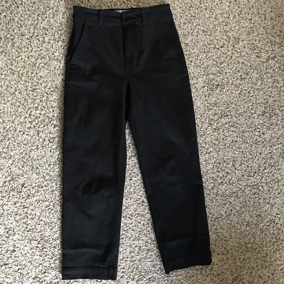 Everlane Pants - Everlane Straight Leg Crop in Black - Sz 2 - NWOT